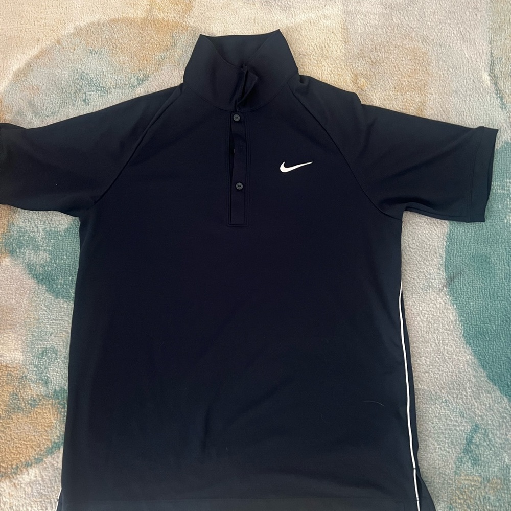 New Nike dark Blue Dri Fit  Shirt